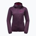 Dámská softshellová bunda Jack Wolfskin Windhain Hoody fialová 1307481 10