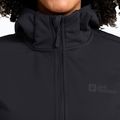 Dámská softshellová bunda Jack Wolfskin Windhain Hoody black 4