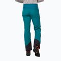 Jack Wolfskin pánské modrozelené lyžařské kalhoty Alpspitze 1507511 2
