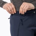 Dámské softshellové kalhoty Jack Wolfskin Geigelstein Slim night blue 5