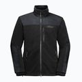 Jack Wolfskin pánská fleecová mikina Blizzard černá 1702945 10