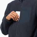 Jack Wolfskin pánská fleecová mikina Kingsway navy blue 1709002 4