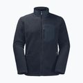 Jack Wolfskin pánská fleecová mikina Kingsway navy blue 1709002 6