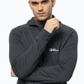 Pánská fleece mikina Jack Wolfskin Hydro Grid Hooded FZ šedá 1710002 3
