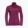 Dámská fleece mikina Jack Wolfskin Peak Grid Fleece fialová 1710351 8