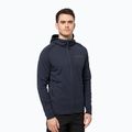 Pánská fleece mikina Jack Wolfskin Baiselberg tmavě modrá 1710541