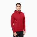 Pánská fleece mikina Jack Wolfskin Baiselberg červená 1710541