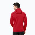 Pánská fleece mikina Jack Wolfskin Baiselberg červená 1710541 2