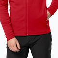 Pánská fleece mikina Jack Wolfskin Baiselberg červená 1710541 4