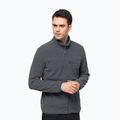 Pánská fleece mikina Jack Wolfskin Beilstein šedá 1710551