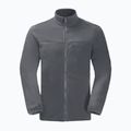 Pánská fleece mikina Jack Wolfskin Beilstein šedá 1710551 4
