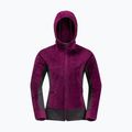 Dámská fleece mikina Jack Wolfskin Rotwand Hooded fialová 1710741 9