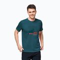 Pánské tričko Jack Wolfskin Hiking Graphic modré 1808761_4133