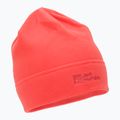 Zimní fleecová čepice Jack Wolfskin Real Stuff oranžová 1909852