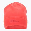 Zimní fleecová čepice Jack Wolfskin Real Stuff oranžová 1909852 2