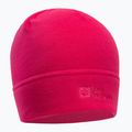 Jack Wolfskin Real Stuff fleecová zimní čepice růžová 1909852