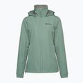 Dámská nepromokavá bunda Jack Wolfskin Stormy Point 2L zelená 1111202 6
