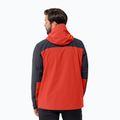 Pánská nepromokavá bunda Jack Wolfskin Go Hike červená 1114051 2