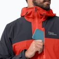 Pánská nepromokavá bunda Jack Wolfskin Go Hike červená 1114051 3