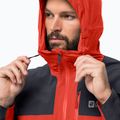 Pánská nepromokavá bunda Jack Wolfskin Go Hike červená 1114051 5