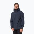 Jack Wolfskin pánská bunda do deště Elsberg 2.5L modrá 1115881_1010_002