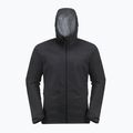 Jack Wolfskin pánská bunda do deště Elsberg 2.5L černá 1115881_6000_003 6