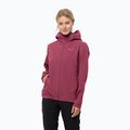 Jack Wolfskin dámská bunda do deště Elsberg 2.5L červená 1115951_2198_005