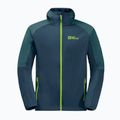 Pánská softshellová bunda Jack Wolfskin Feldberg Hoody tmavě modrá 1306922 5