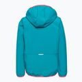 Dětská softshellová bunda Jack Wolfskin Fourwinds Jacket Kids modrá 1608011 2