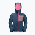 Dětská nepromokavá bunda Jack Wolfskin Active Hike tmavě modrá 1609251 6