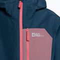 Dětská nepromokavá bunda Jack Wolfskin Active Hike tmavě modrá 1609251 3
