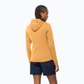 Dámská trekingová mikina Jack Wolfskin Modesto Hooded žlutá 1706254 2