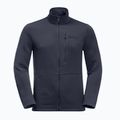 Pánská trekingová mikina Jack Wolfskin Modesto tmavě modrá 1706483 4