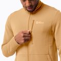 Pánská trekingová mikina Jack Wolfskin Modesto žlutá 1706483 3