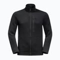 Pánská trekingová mikina Jack Wolfskin Modesto černá 1706483 4