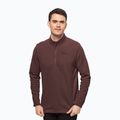 Pánská trekingová mikina Jack Wolfskin  Taunus HZ bordó 1709522
