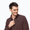 Pánská trekingová mikina Jack Wolfskin  Taunus HZ bordó 1709522 3