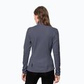Dámská trekingová mikina Jack Wolfskin Peak Grid Fleece šedá 1710351 2