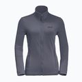 Dámská trekingová mikina Jack Wolfskin Peak Grid Fleece šedá 1710351 4