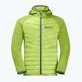 Pánská hybridní bunda Jack Wolfskin Routeburn Pro Hybrid zelená 1710511 9