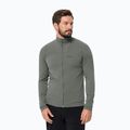Pánská trekingová mikina Jack Wolfskin Prelight FZ zelená 1711001