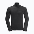 Pánská trekingová mikina Jack Wolfskin Prelight FZ černá 1711001 5