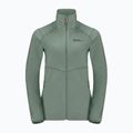 Dámská trekingová mikina Jack Wolfskin Fortberg FZ zelená 1711101 4