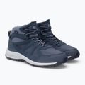 Dámské vysoké trekingové boty Jack Wolfskin Woodland 2 Texapore Mid tmvě modré 4051331 4