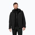 Pánská bunda 3v1  Jack Wolfskin Taubenberg 3In1 black 6001 3
