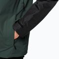 Jack Wolfskin pánská bunda do deště Jasper 3v1 černá olivová 7