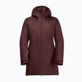 Dámská zimní bunda Jack Wolfskin Heidelstein Ins dark maroon 11