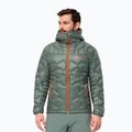 Jack Wolfskin Alpspitze Down Hoody hedge green pánská lyžařská bunda