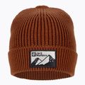 Jack Wolfskin Edo Badge Beanie karmínová zimní čepice 2