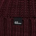 Dámská zimní čepice Jack Wolfskin Highloft Knit Beanie boysenberry 4